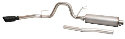 Gibson Performance Exhaust - 20-25 Ford F250/F350 7.3L,  Black Elite Single Cat-Back Performance Exhaust #619907B