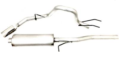 Gibson Performance Exhaust - 20-25 Ford F250/F350 7.3L, Single Stainless Cat-Back Performance Exhaust #619908