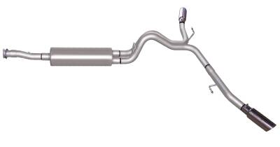 Gibson Performance Exhaust - 07-10 Hummer H3 3.5L-3.7L, Dual Extreme, Stainless Cat-Back Performance Exhaust #62210