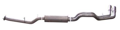 Gibson Performance Exhaust - 07-10 Chevrolet/GMC 2500HD/ 3500HD 6.0L Pickup, Dual Sport, Stainless Cat-Back Performance Exhaust #65630