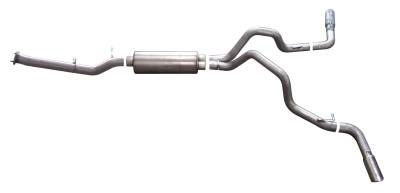 Gibson Performance Exhaust - Dual Extreme, Stainless Cat-Back Performance Exhaust #65632