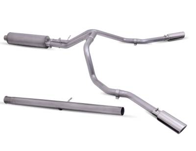Gibson Performance Exhaust - 19-23 Chevrolet/GMC 1500 Pickup 6.2L, Dual Extreme Exhaust, Stainless #65693