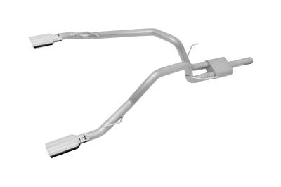 Gibson Performance Exhaust - 14-18 Ram 1500 Pickup 3.0L, Dual Split, Stainless Cat-Back Performance Exhaust #66569