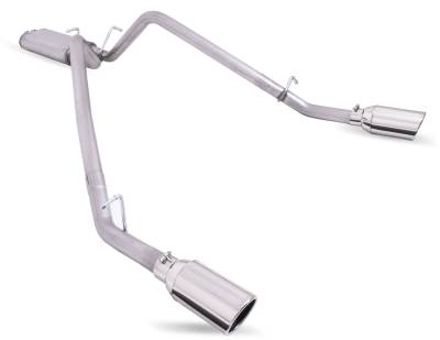 Gibson Performance Exhaust - 19-24 Ram 1500 5.7L Pickup, Dual Split, Stainless Cat-Back Performance Exhaust #66570