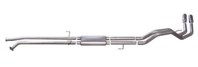 Gibson Performance Exhaust - 07-21 Toyota Tundra 4.6L-5.7L, Dual Sport, Stainless Cat-Back Performance Exhaust #67103