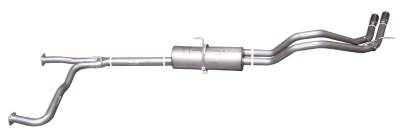 Gibson Performance Exhaust - 03-23 Nissan Titan 5.6L, Dual Sport, Stainless Cat-Back Performance Exhaust #68400