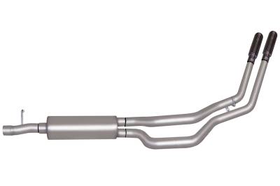 Gibson Performance Exhaust - 05-06 Ford F250 Super Duty 6.8L Pickup, Dual Sport, Stainless Cat-Back Performance Exhaust #69101