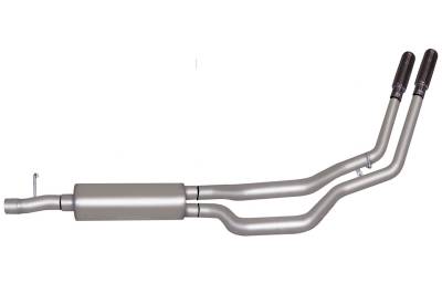 Gibson Performance Exhaust - 17-18 Ford F250/F350 6.2L Super Duty Pickup, Dual Sport, Stainless Cat-Back Performance Exhaust #69132