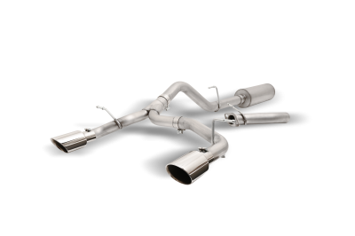 Gibson Performance Exhaust - 21-25 Ford Bronco 2.3L-2.7L 4dr, Dual Split, Stainless Cat-Back Performance Exhaust #69551