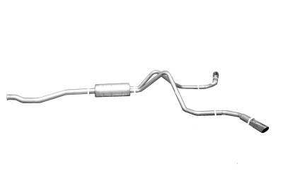 Gibson Performance Exhaust - 98-12 Ford Ranger/ Mazda Pickup  2.3L- 2.5L-3.0L-4.0L, Dual Extreme, Aluminized Cat-Back Performance Exhaust #9704