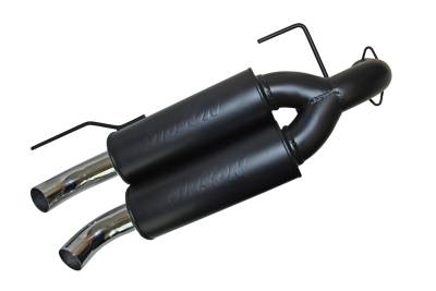Gibson Performance Exhaust - 11-14 Polaris RZR XP900,  Dual ,Black Ceramic #98014