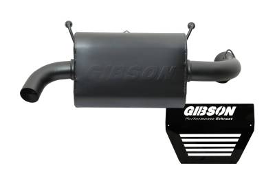 Gibson Performance Exhaust - 15-17 Polaris RZR XP1000 , Non-Turbo, Single ,Black Ceramic #98020