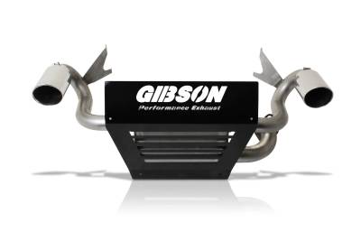 Gibson Performance Exhaust - 16-23 Polaris RZR XP Turbo,  Dual Stainless #98025