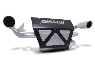 Gibson Performance Exhaust - 2018 Polaris RZR XP1000, Non- Turbo,  Dual Stainless #98037