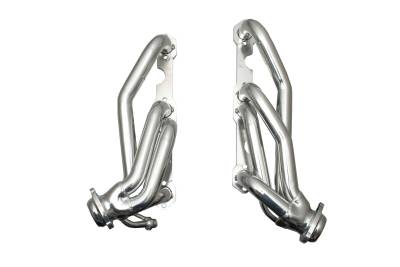 Gibson Performance Exhaust - 99-00 Escalade 5.7L / 96-99 C1500 Pickup 5.0L-5.7L / 96-00 Suburban,Tahoe,Yukon 5.7L, Performance Header, Performance Header, Ceramic Coated #GP102S-C