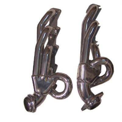Gibson Performance Exhaust - 99-04 Ford F250/ F350 Super Duty 6.8L Pickup,Performance Header, Ceramic Coated #GP125S-C