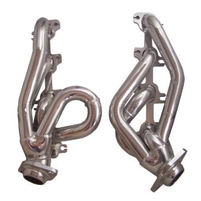 Gibson Performance Exhaust - 00-03 Dakota 4.7L Pickup,Performance Header, Ceramic Coated #GP307S-C