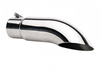 Gibson Exhaust Tips - Stainless Steel Tip - Turndown Tip