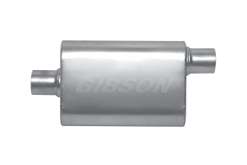 Gibson Performance Mufflers - CFT Superflow Muffler -Moderate Sound - Center / Offset