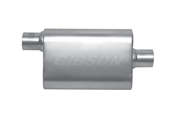 Gibson Performance Mufflers - MWA Superflow Muffler- Aggressive Sound - Offset / Center