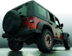 Gibson Performance Exhaust - 12-17 Jeep Wrangler 3.6L, 07-11 Jeep Wrangler 3.8L, Dual Split, Aluminized Performance Exhaust #17303 - Image 2