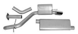 05-10 Jeep Grand Cherokee 5.7L, Single Aluminized Cat-Back Performance Exhaust #17403