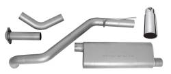 05-10 Jeep Grand Cherokee 3.7L- 4.7L, Single Aluminized Cat-Back Performance Exhaust #17404