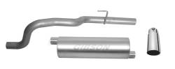 02-04 Jeep Grand Cherokee 4.0L-4.7L, Single Aluminized Cat-Back Performance Exhaust #17805