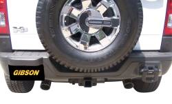 Gibson Performance Exhaust - 07-10 Hummer H3 3.5L-3.7L, Dual Split, Aluminized Cat-Back Performance Exhaust #312700 - Image 2