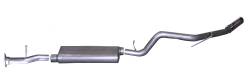 06-10 Trailblazer 4.2L, Single Aluminized Cat-Back Performance Exhaust #315599