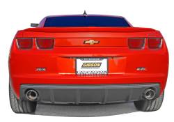 Gibson Performance Exhaust - 2010 Camaro SS  6.2L, Dual Aluminized Cat-Back Performance Exhaust #320002 - Image 2