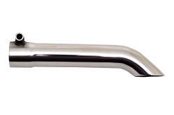 1.5-in Inlet  x 1.5-in Outlet x 8in. Length,  Stainless Turndown Exhaust Tip #500415