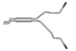 01-06 Silverado / Sierra 2500HD / 3500HD 6.0L-8.1L  Pickup, Dual Extreme, Aluminized Cat-Back Performance Exhaust #5009