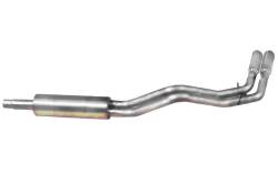 Gibson Performance Exhaust - 98-01 Dodge Ram 1500 5.9L, Dual Sport, Aluminized Cat-Back Performance Exhaust #6100 - Image 1