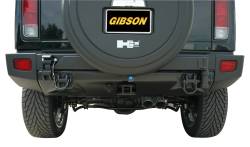 Gibson Performance Exhaust - 08-09 Hummer H2 6.2L, Dual Sport, Stainless Cat-Back Performance Exhaust #612001 - Image 2