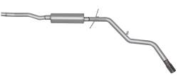Gibson Performance Exhaust - 02-04 Nissan Frontier 3.3L, Single Stainless Cat-Back Performance Exhaust #612207 - Image 1