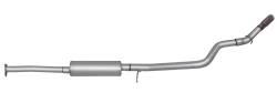 97-99 S10/Sonoma 4.3L ZR2 Pickup, Single Stainless Cat-Back Performance Exhaust #614430
