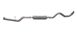 Gibson Performance Exhaust - 07-10 Silverado/ Sierra 2500HD,3500HD 6.0L,  Single Stainless Cat-Back Performance Exhaust #615607 - Image 1