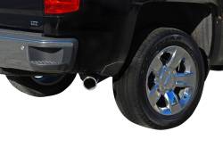 Gibson Performance Exhaust - 14-18 Silverado / Sierra 1500 6.2L Pickup, Single Stainless Cat-Back Performance Exhaust #615632 - Image 2
