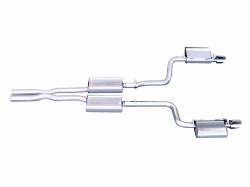 06-10 Dodge Charger RT/ Magnum Hemi 5.7L, Dual Stainless Cat-Back Performance Exhaust #617000