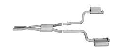 11-15 Dodge Challenger 3.6L, Dual Stainless Cat-Back Performance Exhaust #617007