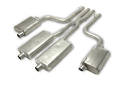 11-14 Dodge Charger RT 5.7L, Dual Stainless Cat-Back Performance Exhaust #617008