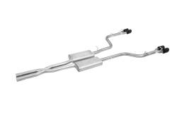 99-14 Dodge Challenger 5.7L, Black Elite Dual Cat-Back Performance Exhaust #617012-B