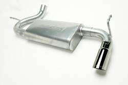 12-17 Jeep Wrangler 3.6L, 07-11 Jeep Wrangler 3.8L, Single Stainless Cat-Back Performance Exhaust #617301