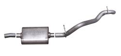 97-99 Jeep Wrangler 2.5L-4.0L, Single Stainless Cat-Back Performance Exhaust-Long Arm Lift Kit #617305