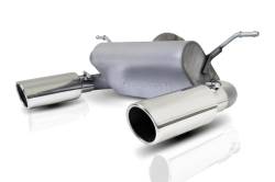 Gibson Performance Exhaust - 18-25 Jeep Wrangler 3.6L, Dual Split, Stainless Cat-Back Performance Exhaust #617307 - Image 3