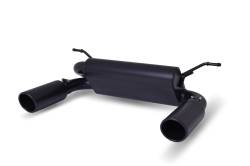 Gibson Performance Exhaust - 18-25 Jeep Wrangler 3.6L, Black Elite Dual Split, Cat-Back Performance Exhaust #617307-B - Image 3