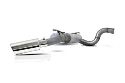 Gibson Performance Exhaust - 18-25 Jeep Wrangler 3.6L, Single Stainless Cat-Back Performance Exhaust #617308 - Image 4