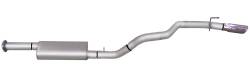 05-08 Jeep Commander 3.7L-4.7L, Single Stainless Cat-Back Performance Exhaust #617402