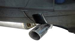 Gibson Performance Exhaust - 07-13 Jeep Patriot 2.4L, Single Stainless Cat-Back Performance Exhaust #617406 - Image 2